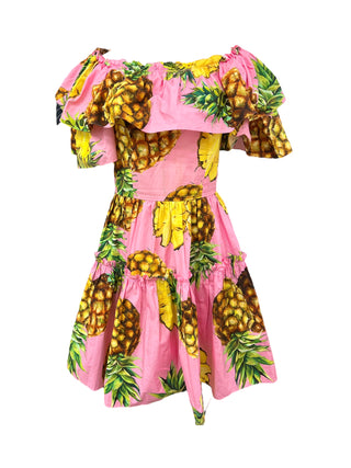 Dolce & Gabbana Pineapple Print Dress