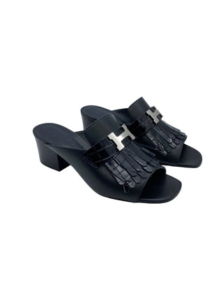 Hermès Crocodile Heels