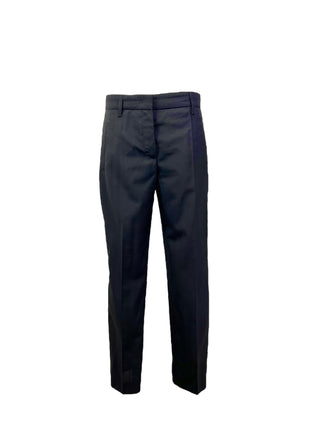 Prada Lace Side Panel Fitted Trousers