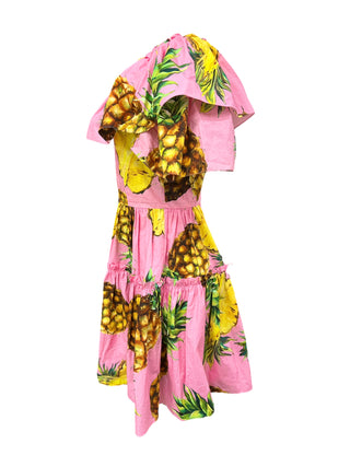 Dolce & Gabbana Pineapple Print Dress
