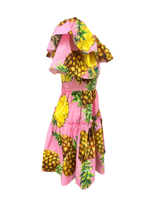 Dolce & Gabbana Pineapple Print Dress