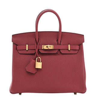 Hermes Birkin 25 Rouge H Togo Leather With GHW