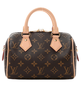 Louis Vuitton Brown Monogram Speedy Bandouliere 20