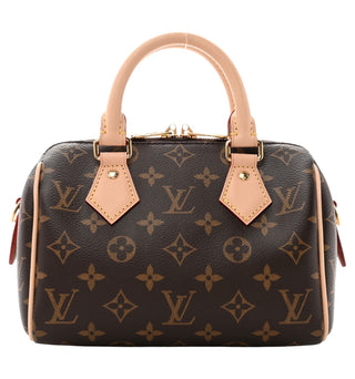 Louis Vuitton Brown Monogram Speedy Bandouliere 20