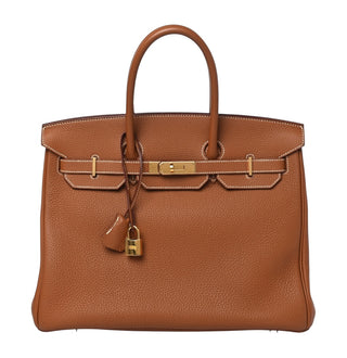 Hermès Birkin 35 Gold Togo Leather With Gold Hardware