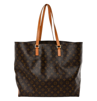 Louis Vuitton Brown Monogram Cabas Alto Tote Bag