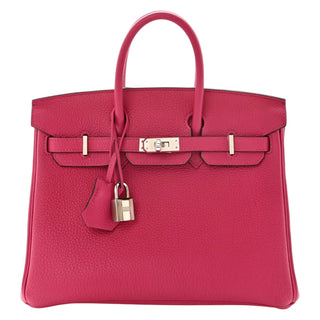 Hermès Birkin 25 Rose Mexico Togo Leather With PHW