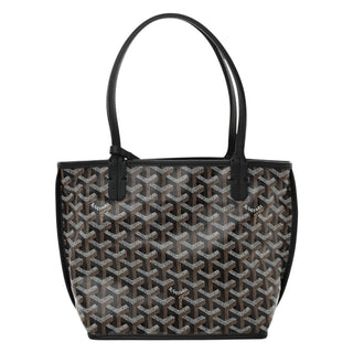 Goyard Black Goyardine Reversible Mini Anjou Bag