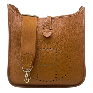 Hermès Evelyne PM Gold Togo Leather With Gold Hardware