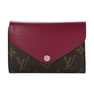 Louis Vuitton Fuchsia Epi Monogram Marie-Lou Compact Wallet