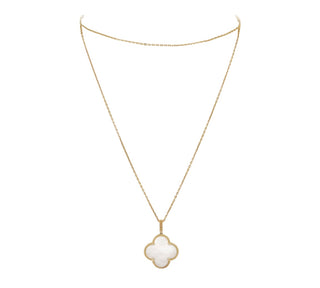 Van Cleef & Arpels Magic Mother of Pearls Alhambra Long Necklace