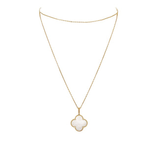 Van Cleef & Arpels Magic Mother of Pearls Alhambra Long Necklace