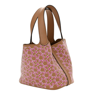 Hermès Chai & Rose Swift Micro Lucky Daisy Picotin Bag