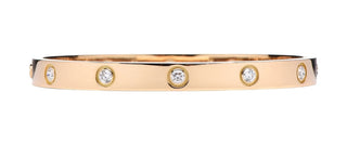 Cartier Classic 18K Yellow Gold 10 Diamonds Love Bracelet