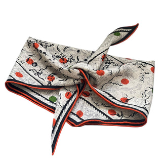 Hermès Chasse aux Pois 2019 Cashmere Losange Scarf