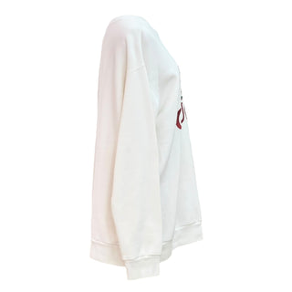 Gucci Ivory Tennis Logo Graphic Sweatshirt