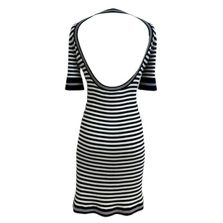 Chanel Striped Knit Dress