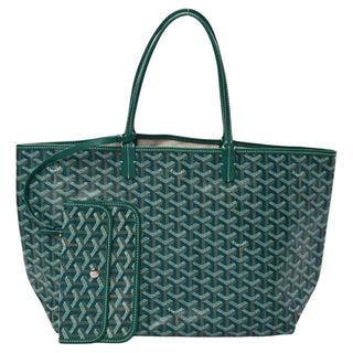 Goyard Green Goyardine Saint Louis PM Tote Bag