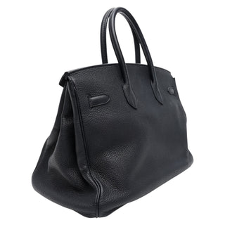 Hermès Birkin 35 Black Togo Leather With Palladium Hardware