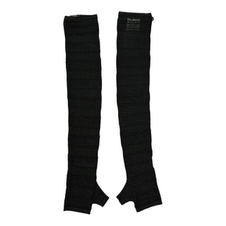 Chanel Black Mesh gloves