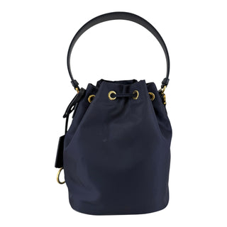Prada Navy Re-Edition 1978 Mini Re-Nylon Bucket Bag