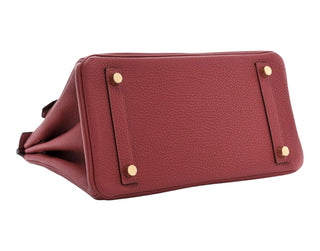 Hermes Birkin 25 Rouge H Togo Leather With GHW