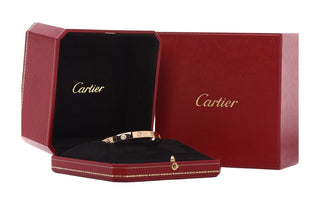 Cartier Classic 18K Yellow Gold 10 Diamonds Love Bracelet