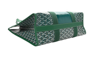 Goyard Green Goyardine Villette Tote Bag