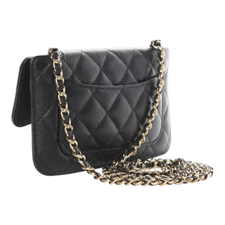 Chanel Black Caviar Fabric Multicolour Graffiti Foldable Tote