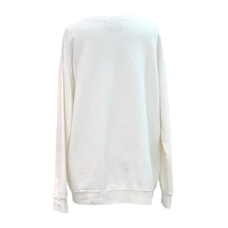 Gucci Ivory Tennis Logo Graphic Sweatshirt