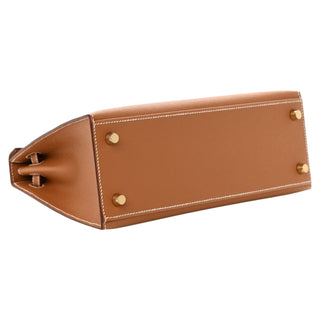 Hermès Kelly 25 Gold In Epsom Leather With Gold Hardware