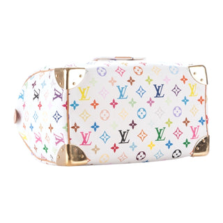Louis Vuitton White Monogram Multicolour Speedy 30 Bag