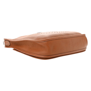 Hermes Evelyne GM Gold Togo Leather With Palladium Hardware