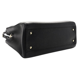 Chanel Black Grained Calfskin Small Neo Executive Shopper Tote Bag