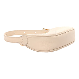 Louis Vuitton Cream Empreinte Monogram Mini Moon Bag