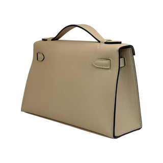 Hermès Kelly Pochette Trench Swift Leather With Palladium Hardware