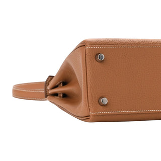 Hermes Kelly 25 Gold Togo Leather With Palladium Hardware