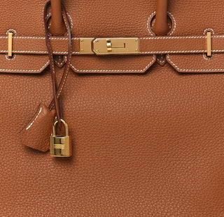 Hermès Birkin 35 Gold Togo Leather With Gold Hardware