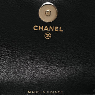 Chanel Black Quilted Goatskin Punk Essentials Mini Flap Belt Bag With Chain Detail