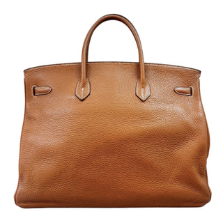 Hermès Birkin 40 Gold Clemence Leather With Palladium Hardware