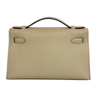 Hermès Kelly Pochette Trench Swift Leather With Palladium Hardware