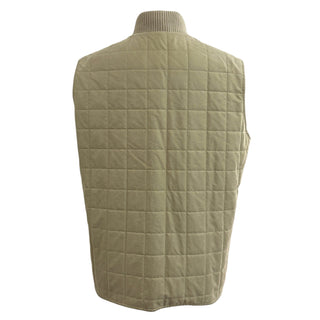 Loro Piana Brown Double-Layer Coat with Quilted Inner Vest
