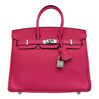 Hermès Birkin 25 Rose Mexico Togo Leather With PHW
