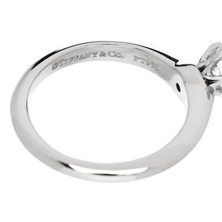 Tiffany & Co Platinum Diamond 0.72ct Solitaire Ring