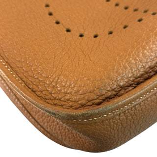 Hermès Evelyne PM Gold Togo Leather With Gold Hardware