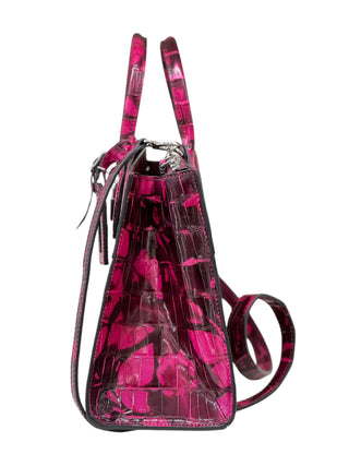 Louis Vuitton Fuchsia Inferno City Streamer PM Crocodilian Brilliant Bag