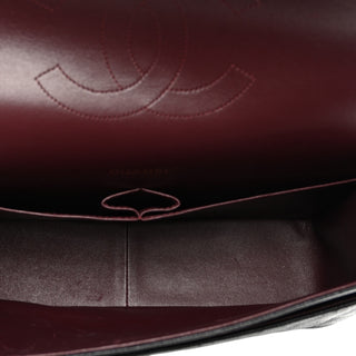 Chanel Black Caviar Quilted Maxi Double Flap Bag With Gold Hardware