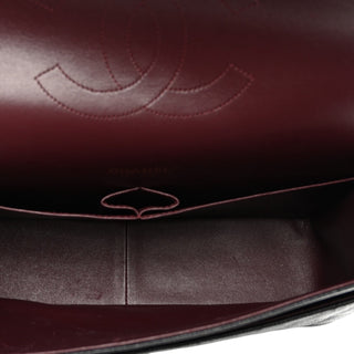 Chanel Black Caviar Quilted Maxi Double Flap Bag With Gold Hardware