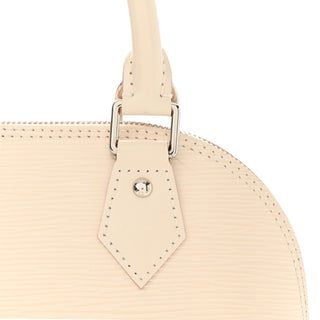 Louis Vuitton Cream Quartz Epi Jacquard Alma BB Bag
