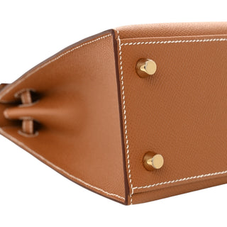 Hermès Kelly 25 Gold In Epsom Leather With Gold Hardware